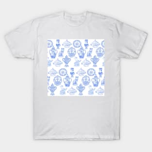 Ocean ink porcelain graphic T-Shirt